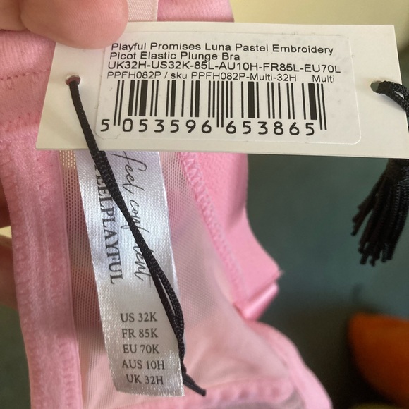 Playful Promises Luna set— bra, brief and suspender, NWT - Picture 8 of 9